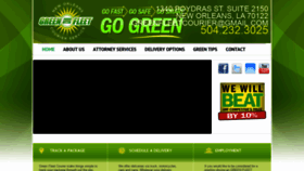 What Greenfleetcourier.com website looked like in 2020 (4 years ago)