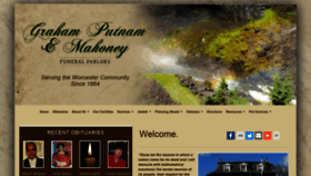 What Gpmfunerals.com website looked like in 2020 (4 years ago)