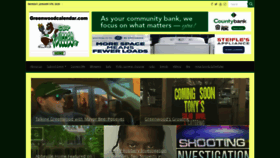 What Greenwoodcalendar.com website looked like in 2020 (4 years ago)
