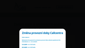 What Gasint.cz website looked like in 2020 (4 years ago)