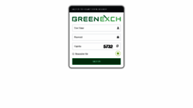 What Greenexch.com website looked like in 2020 (4 years ago)