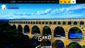 What Gard-turismo.com website looked like in 2020 (4 years ago)
