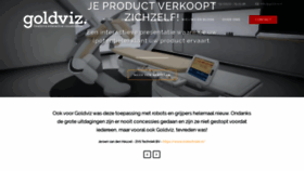 What Goldviz.nl website looked like in 2020 (6 years ago)