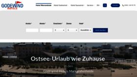 What Godewind-hotels.de website looked like in 2020 (4 years ago)
