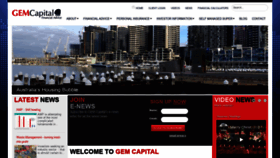 What Gemcapital.com.au website looked like in 2020 (4 years ago)