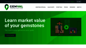 What Gemval.com website looked like in 2020 (4 years ago)