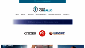 What Grupocitisalud.com website looked like in 2020 (4 years ago)