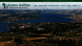 What Green-gables-beach-resort.com website looked like in 2020 (4 years ago)