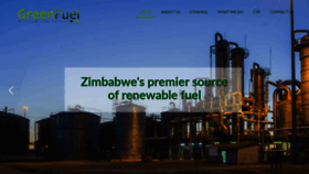 What Greenfuel.co.zw website looked like in 2020 (4 years ago)