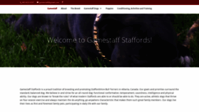 What Gamestaffstaffords.ca website looked like in 2020 (4 years ago)