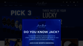 What Getjackblack.com website looked like in 2020 (4 years ago)