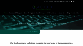 What Gfctech.co.uk website looked like in 2020 (4 years ago)