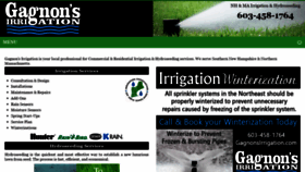 What Gagnonsirrigation.com website looked like in 2020 (4 years ago)