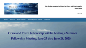 What Gatfellowship.org website looked like in 2020 (4 years ago)