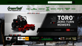 What Greenfieldpowerequip.com website looked like in 2020 (4 years ago)