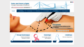 What Gyneco-ledigabel.fr website looked like in 2020 (4 years ago)