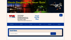 What Glendadaughety.com website looked like in 2020 (4 years ago)