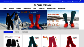 What Globalvasion.com website looked like in 2020 (4 years ago)