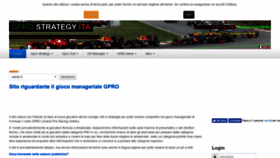 What Gpro-strategy.net website looked like in 2020 (4 years ago)