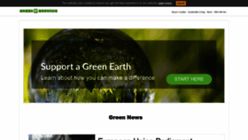 What Greenandgrowing.org website looked like in 2020 (4 years ago)