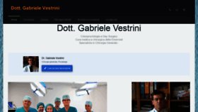 What Gabrielevestrini.it website looked like in 2020 (4 years ago)
