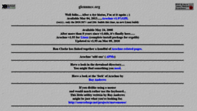What Glennmcc.org website looked like in 2020 (4 years ago)