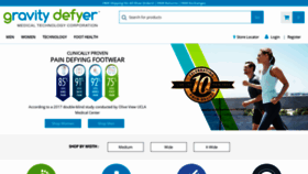 What Gravitydefyer.com website looked like in 2020 (4 years ago)