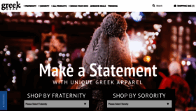 What Greekgear.com website looked like in 2020 (4 years ago)