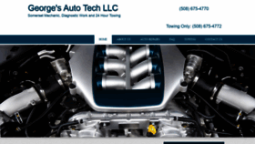 What Georgesautotech.com website looked like in 2020 (4 years ago)