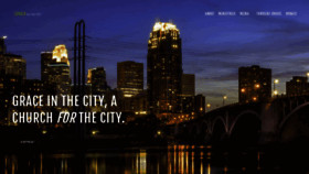 What Graceinthecity.org website looked like in 2020 (4 years ago)