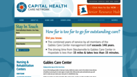 What Gablescarecenter.com website looked like in 2020 (4 years ago)