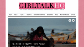 What Girltalkhq.com website looked like in 2020 (4 years ago)