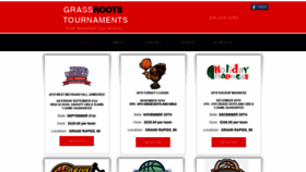 What Grassrootstourneys.com website looked like in 2020 (4 years ago)