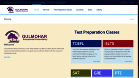 What Gulmohareducationalconsultancy.edu.np website looked like in 2020 (4 years ago)