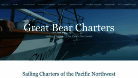 What Greatbearcharters.com website looked like in 2020 (4 years ago)