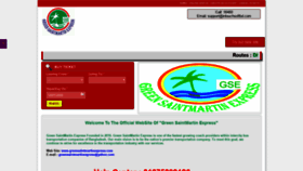 What Greensaintmartinexpress.com website looked like in 2020 (4 years ago)