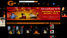What Guitarvn.net website looked like in 2020 (4 years ago)
