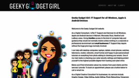 What Geekygadgetgirl.co.uk website looked like in 2020 (4 years ago)