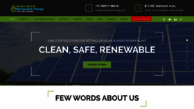 What Greenworld-energy.com website looked like in 2020 (4 years ago)