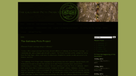What Gallowaypicts.com website looked like in 2020 (4 years ago)