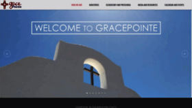 What Gracepointetucson.org website looked like in 2020 (4 years ago)