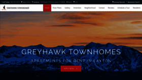 What Greyhawktownhomesut.com website looked like in 2020 (4 years ago)