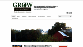 What Growannapolis.org website looked like in 2020 (4 years ago)