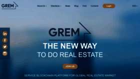What Grem.capital website looked like in 2020 (4 years ago)