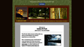 What Goldenrvpark.com website looked like in 2020 (4 years ago)