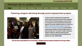 What Greatervoice.com website looked like in 2020 (4 years ago)