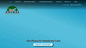 What Glastonburyanimalhospital.com website looked like in 2020 (4 years ago)