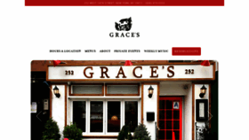 What Gracesnyc.com website looked like in 2020 (4 years ago)