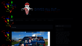 What Gamesallout.com website looked like in 2020 (4 years ago)