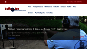 What Guninstructor.com website looked like in 2020 (4 years ago)
